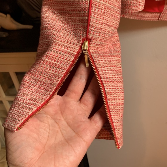 Cropped tweed blazer, Sz L - Picture 10 of 14